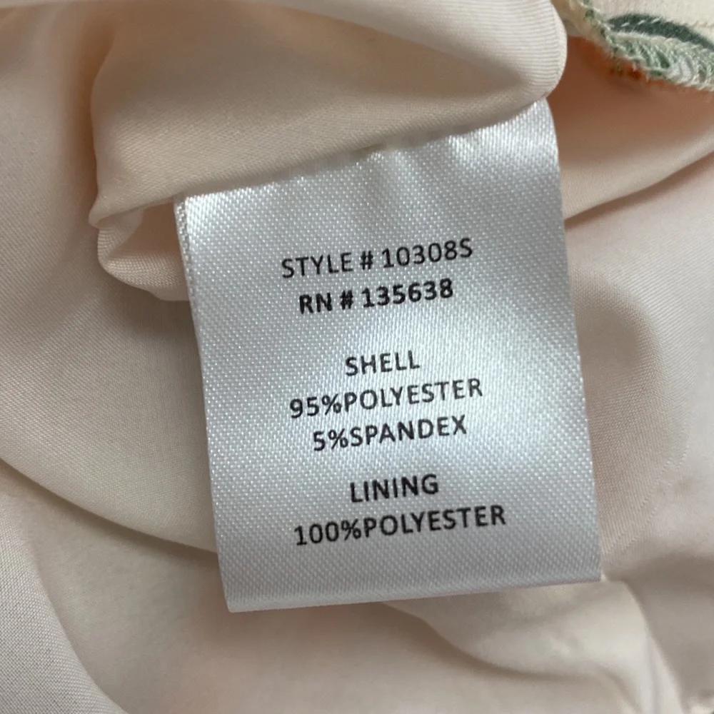 Fairy Core Colorful Blooms Floral Chiffon Skirt Mini Dress Size Small - Picture 11 of 12